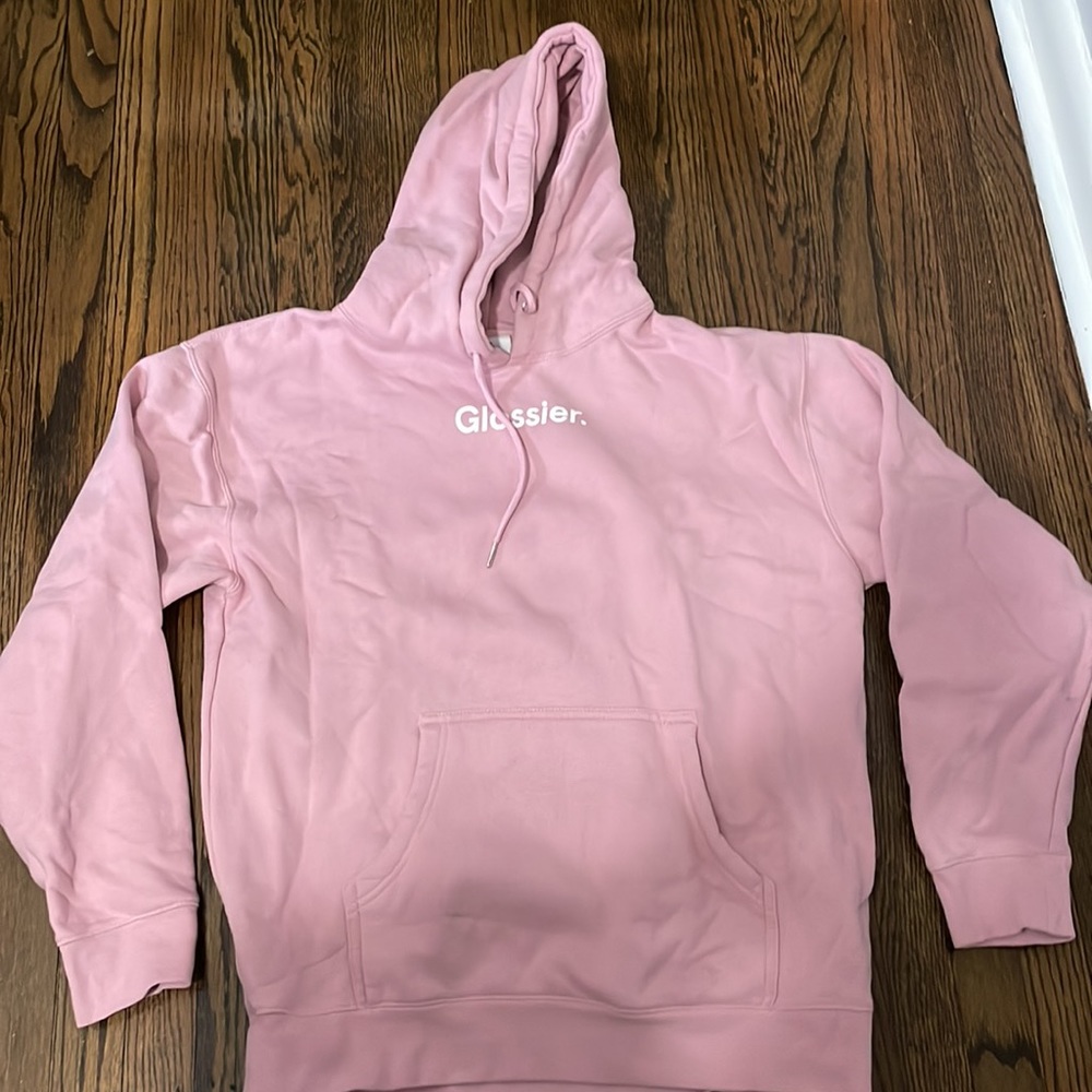 Glossier Pink Hoodie